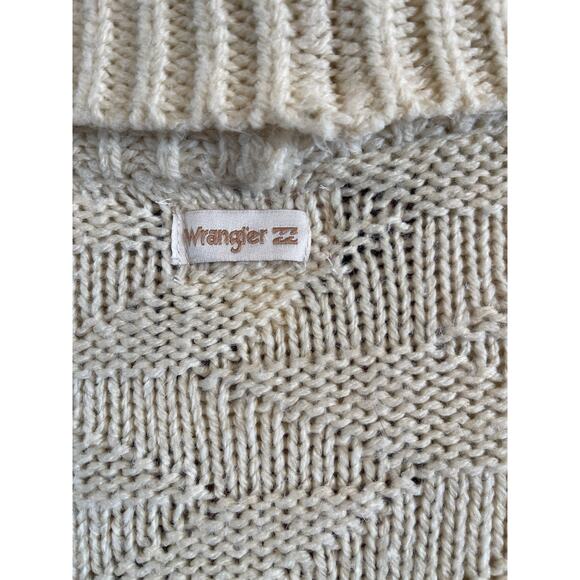 Wrangler X Billabong collaboration cardigan with pockets, cream large - Picture 6 of 7